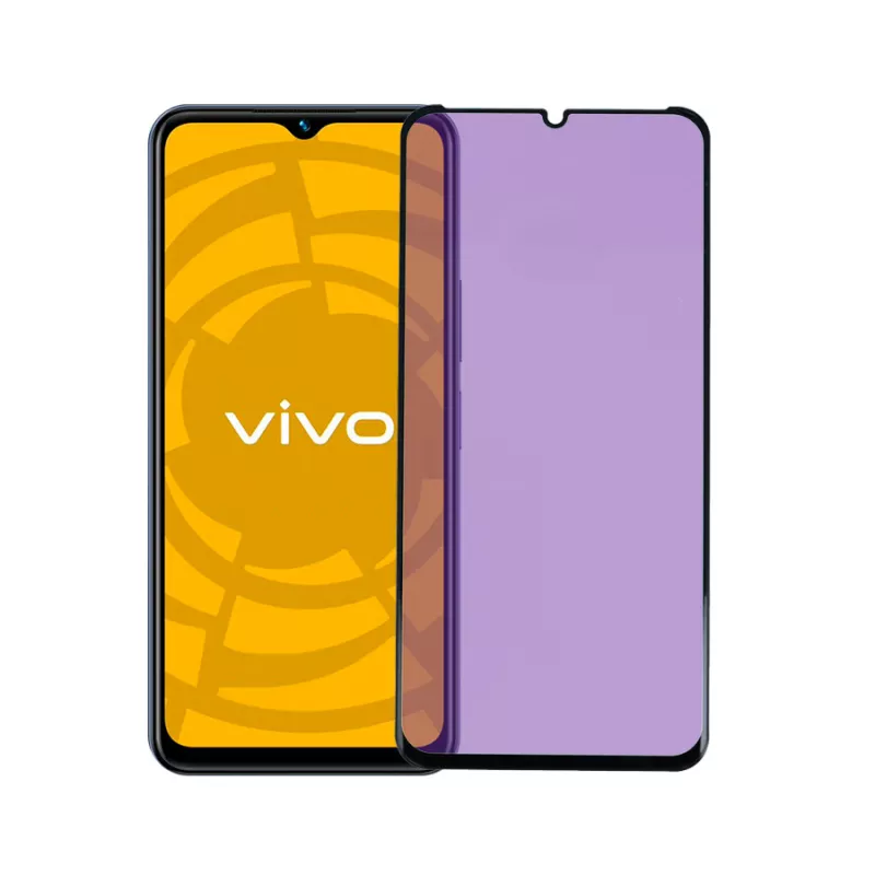 Cristal Templado Completo Anti Blue-Ray para Vivo Y22S Cristal Templado Completo Anti Blue-Ray para Vivo Y22S