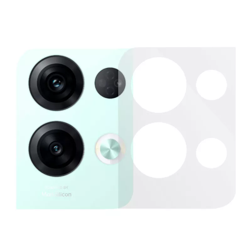 Protector de Cámara Cristal para Oppo Reno 8 5G Protector de Cámara Cristal para Oppo Reno 8 5G