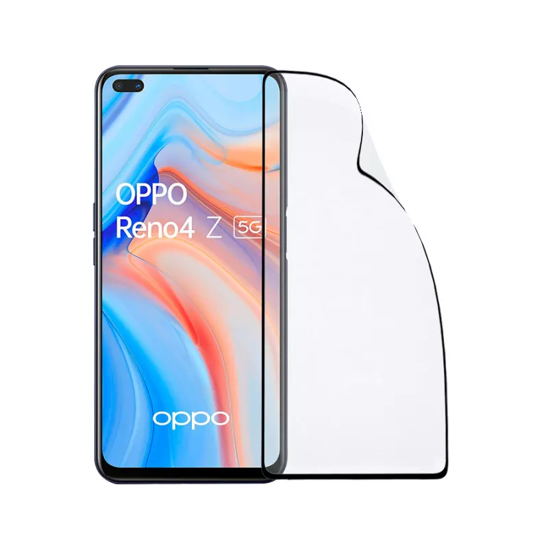 Cristal Templado Completo Irrompible para Oppo A92S Cristal Templado Completo Irrompible para Oppo A92S