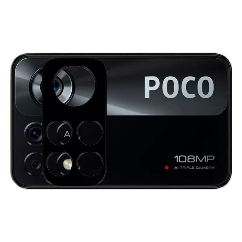 Protector de Cámara Metalizado para Xiaomi Poco X4 Pro Protector de Cámara Metalizado para Xiaomi Poco X4 Pro