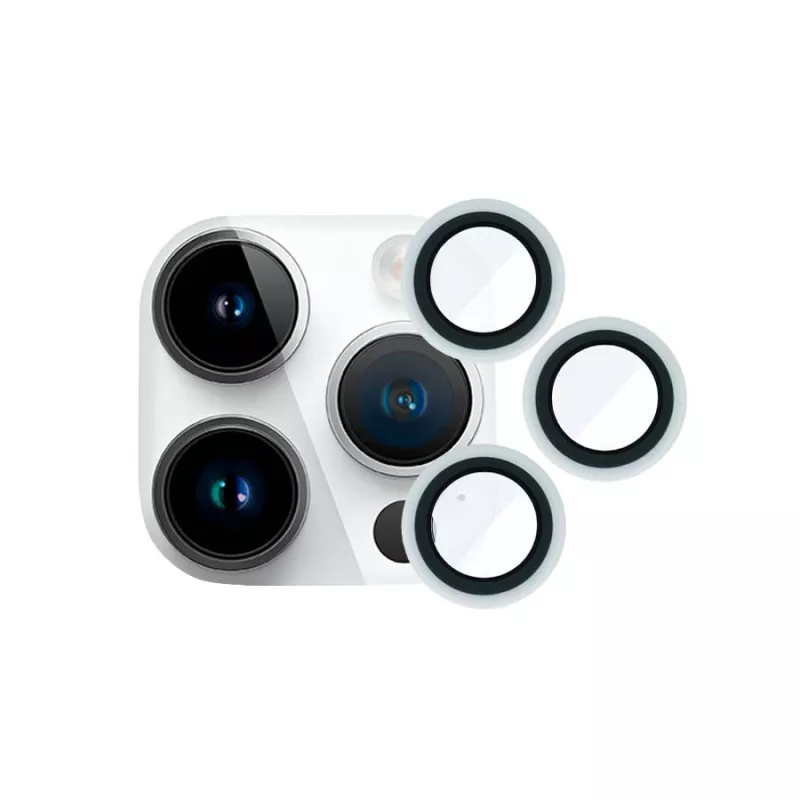 Cubre Objetivo Fluorescente para iPhone 15 Pro Max Cubre Objetivo Fluorescente para iPhone 15 Pro Max