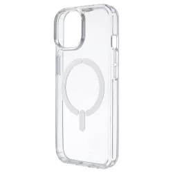 Funda Transparente Logo Compatible con Magsafe para iPhone 15 Plus