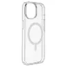 Funda Transparente Logo Compatible con Magsafe para iPhone 15 Plus