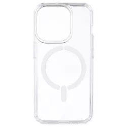 Funda Transparente Logo Compatible con Magsafe para iPhone 15 Pro Max