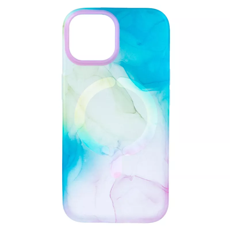 Funda Acuarela Compatible con Magsafe para iPhone 15 Plus Funda Acuarela Compatible con Magsafe para iPhone 15 Plus
