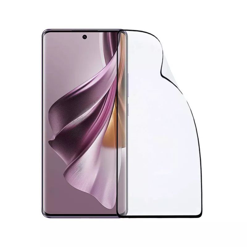 Cristal Templado Completo Irrompible para Oppo Reno10 Cristal Templado Completo Irrompible para Oppo Reno10