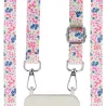 Lanyard de Flores - Colgante para Móvil y Bolso