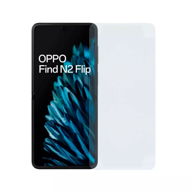 Cristal Templado Transparente para Oppo Find N2 Flip Cristal Templado Transparente para Oppo Find N2 Flip
