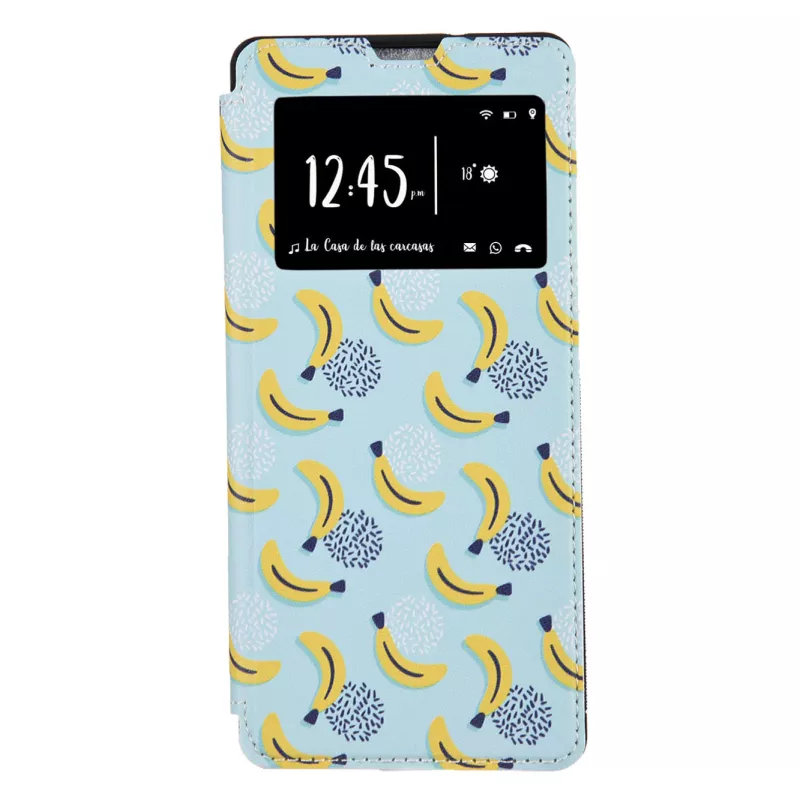 Funda Libro Multifuncional para Samsung Galaxy Note20 Plátanos Funda Libro Multifuncional para Samsung Galaxy Note20 Plátanos