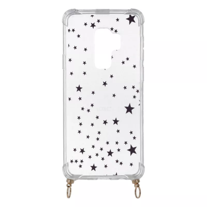 Funda Silicona Colgante Estrellas para Samsung Galaxy S9 Plus Funda Silicona Colgante Estrellas para Samsung Galaxy S9 Plus