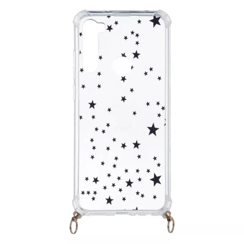 Funda Silicona Colgante Estrellas para Xiaomi Redmi Note 8T Funda Silicona Colgante Estrellas para Xiaomi Redmi Note 8T