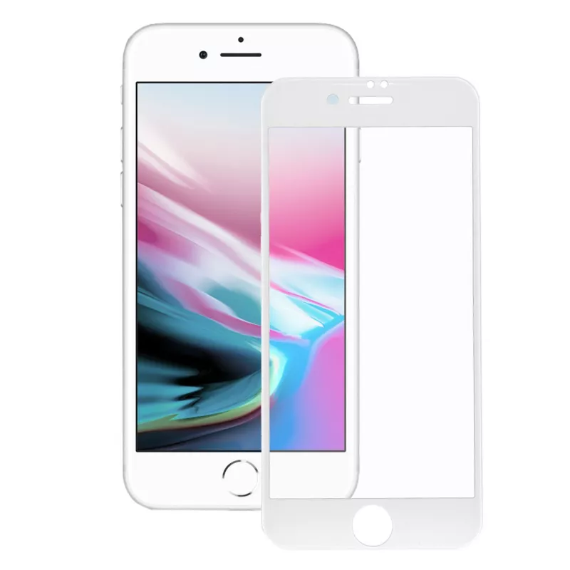Cristal Templado Completo Blanco para iPhone 7 Plus Cristal Templado Completo Blanco para iPhone 7 Plus