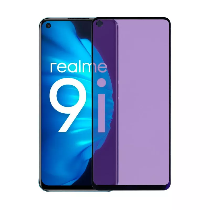 Cristal Templado Completo Anti Blue-Ray para Realme 9i Cristal Templado Completo Anti Blue-Ray para Realme 9i
