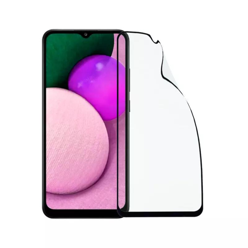 Cristal Templado Completo Irrompible para Samsung Galaxy A02s. Cristal Templado Completo Irrompible para Samsung Galaxy A02s.