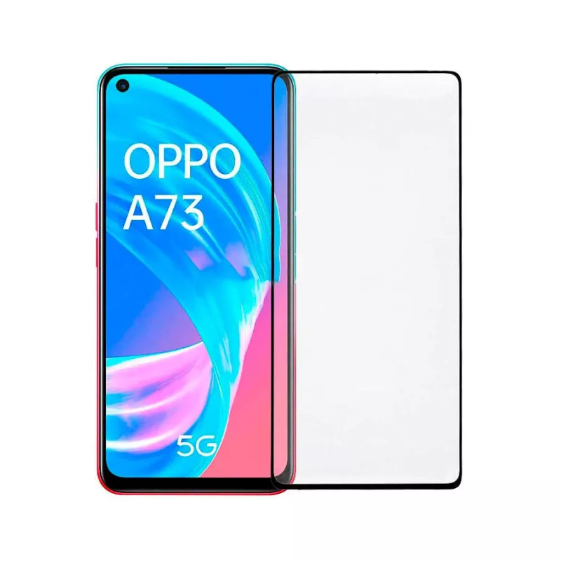 Cristal Templado Completo para Oppo A73 5G Cristal Templado Completo para Oppo A73 5G