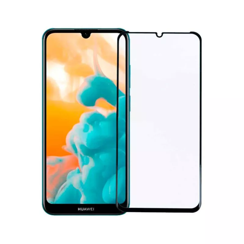 Cristal Templado Completo para Huawei Y6p Cristal Templado Completo para Huawei Y6p