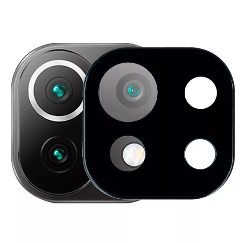 Protector de Cámara completo para Xiaomi MI 11 Lite Negro Protector de Cámara completo para Xiaomi MI 11 Lite Negro