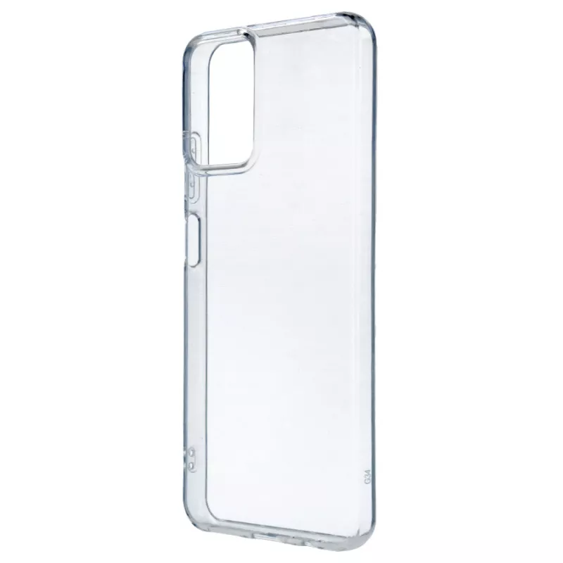 Funda Silicona Transparente para Motorola Moto G34 Funda Silicona Transparente para Motorola Moto G34