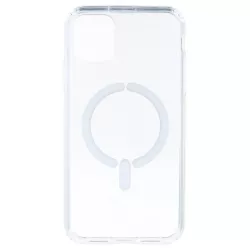 Funda Transparente Logo Compatible con Magsafe para iPhone 11