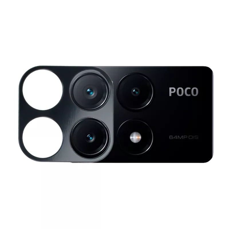 Protector Cámara Metalizado para Xiaomi Poco X6 Pro Protector Cámara Metalizado para Xiaomi Poco X6 Pro