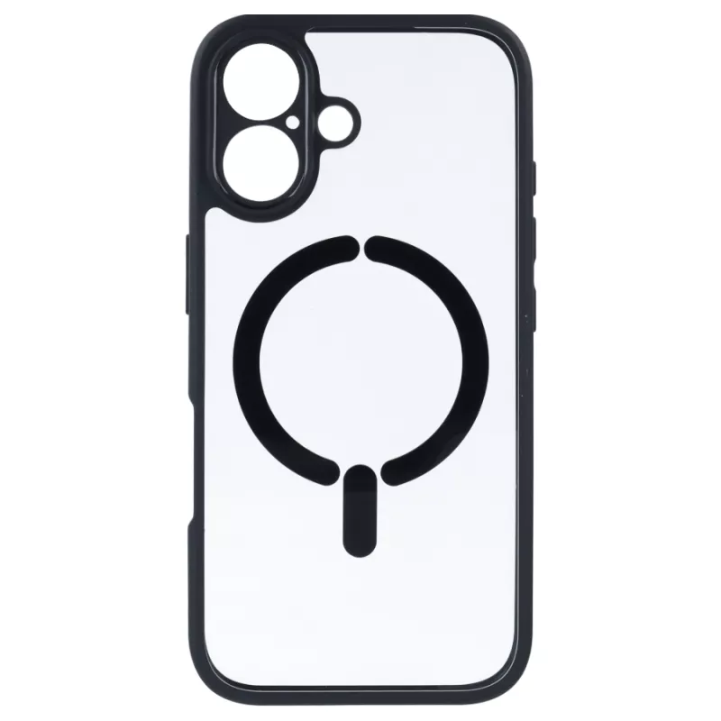 Funda Bumper Compatible con Magsafe con Cubre cámara para iPhone 16 Funda Bumper Compatible con Magsafe con Cubre cámara para iPhone 16
