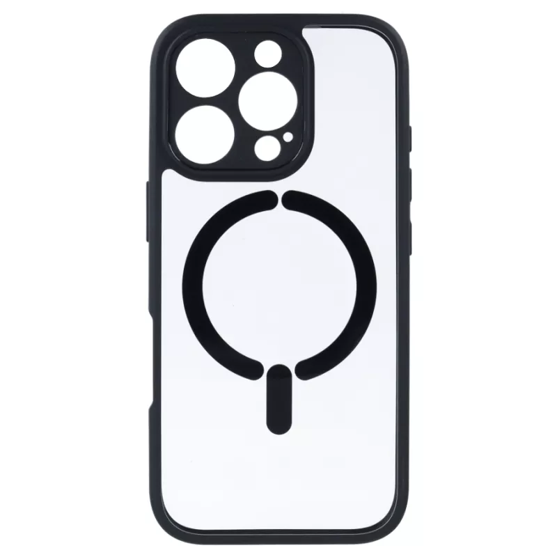 Funda Bumper Compatible con Magsafe con Cubre cámara para iPhone 16 Pro Max Funda Bumper Compatible con Magsafe con Cubre cámara para iPhone 16 Pro Max