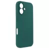 Funda Ultra suave con Cubre cámara para iPhone 16 Plus