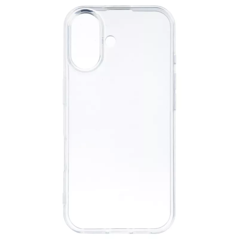 Funda Silicona Transparente para iPhone 16 Funda Silicona Transparente para iPhone 16