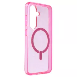 Funda Purpurina Compatible con MagSafe para Samsung Galaxy S25