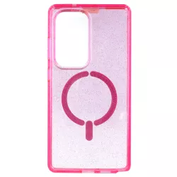 Funda Purpurina Compatible con MagSafe para Samsung Galaxy S25 Ultra