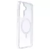 Funda Transparente Logo Compatible con Magsafe para Samsung Galaxy S25 Plus