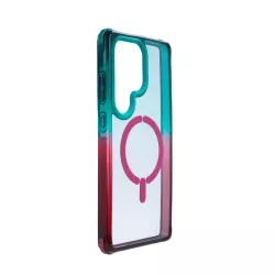 Funda Bumper Reforzada Degradada compatible con MagSafe para Samsung Galaxy S25 Ultra