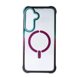 Funda Bumper Reforzada Degradada compatible con MagSafe para Samsung Galaxy S25 Plus