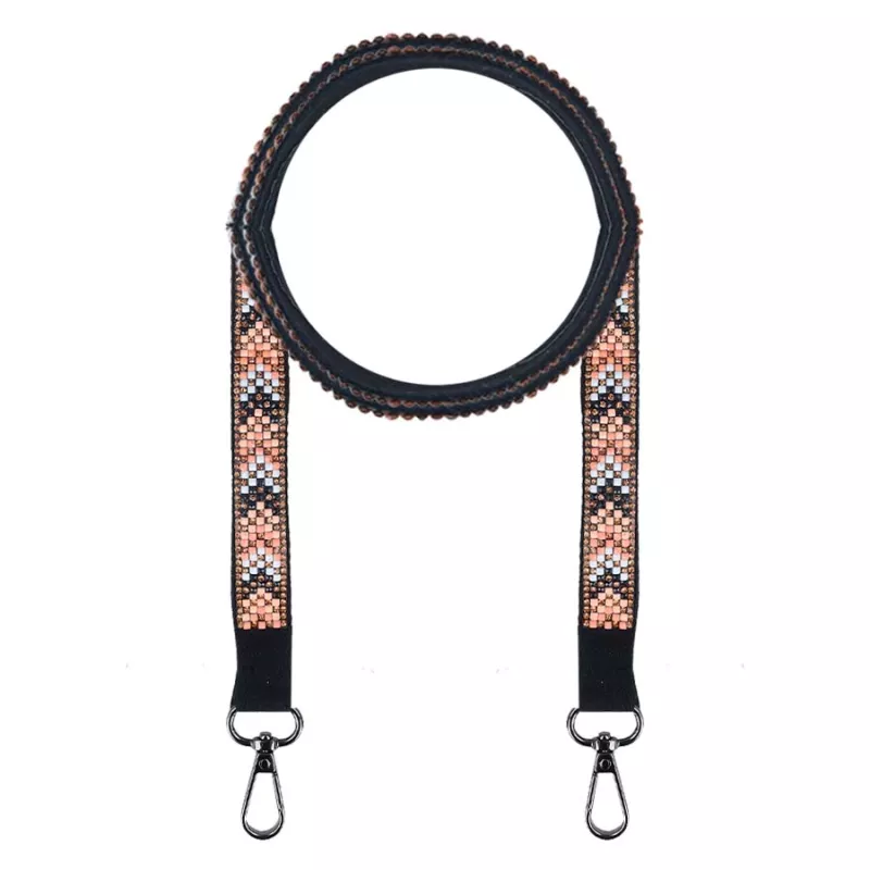 Lanyard Étnico de Cuentas - Colgante para Móvil y Bolso
