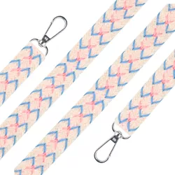 Lanyard Bordado Hilo Étnico - Colgante para Móvil y Bolso