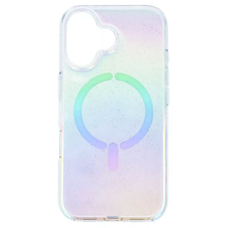 Funda Purpurina Compatible con MagSafe para iPhone 16 Plus