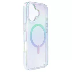 Funda Purpurina Compatible con MagSafe para iPhone 16 Plus