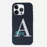 Funda Ultra Suave Inicial Con Nombre Horizontal - Edición Limitada