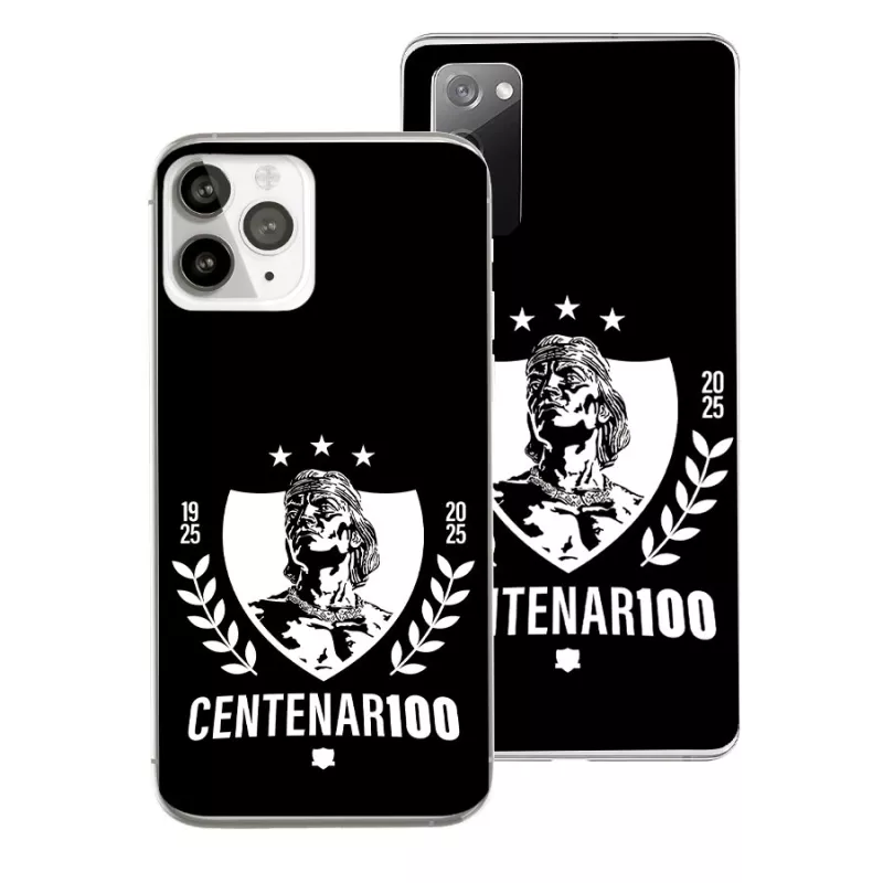 Funda Oficial Colo-Colo - Centenario blanco y negro