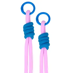 Pulsera Cordón Colores con Anillas