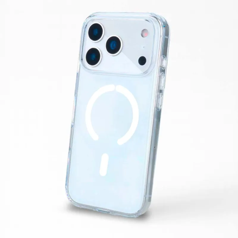 Funda Reforzada Antiyellow Compatible con MagSafe para iPhone 17 Pro Max