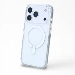 Funda Transparente Resistente Compatible con MagSafe para iPhone 17 Pro Max