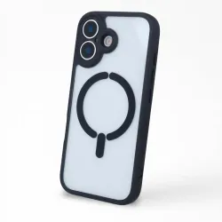 Funda Bumper Compatible con Magsafe con Cubre cámara para iPhone 17