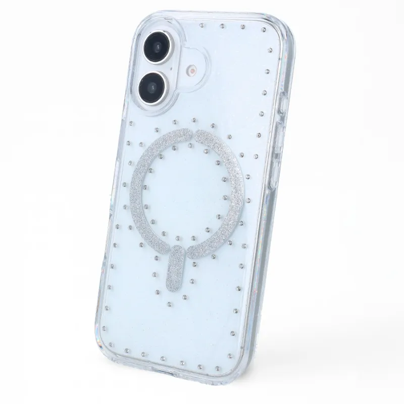 Funda Perlita Compatible con Magsafe Glitter para iPhone 17