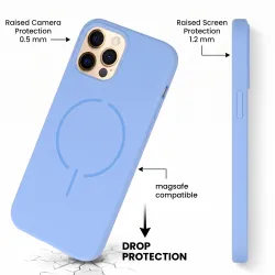 Funda Ultra Suave compatible con Magsafe para iPhone 12 Pro