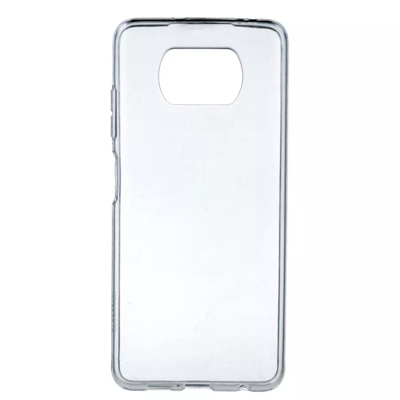 Funda Silicona Transparente para Xiaomi Poco X3 Funda Silicona Transparente para Xiaomi Poco X3