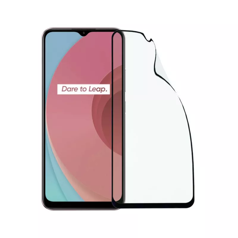 Cristal Templado Completo Irrompible para Realme C21Y Cristal Templado Completo Irrompible para Realme C21Y