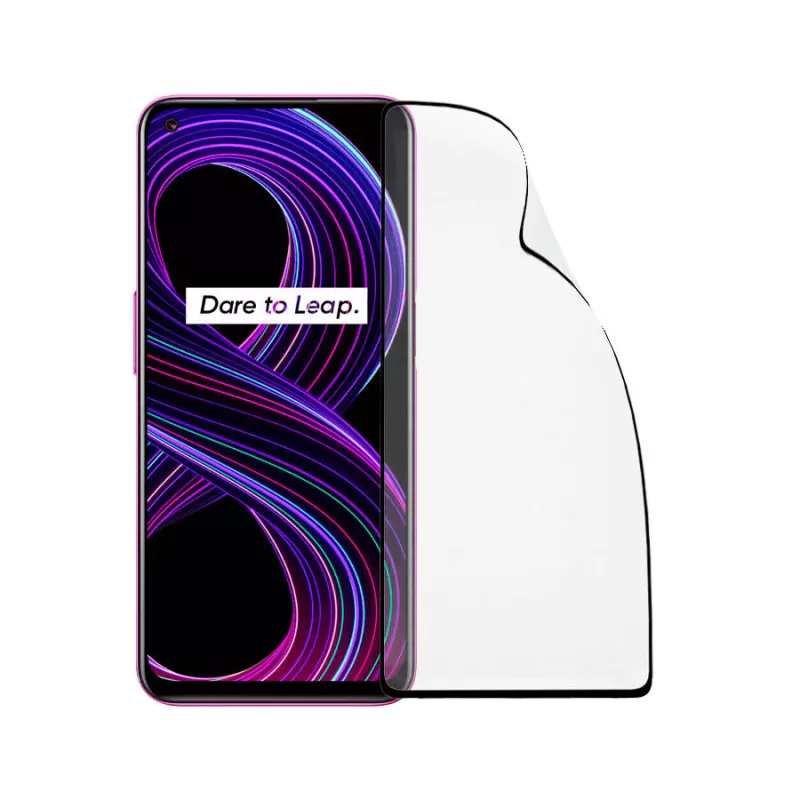Cristal Templado Completo Irrompible para Realme 8i Cristal Templado Completo Irrompible para Realme 8i