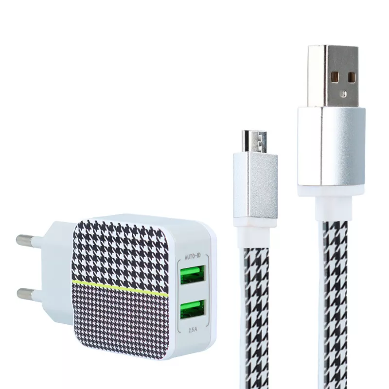 Cargador de carga rápida Cable V8 Diseño Cargador de carga rápida Cable V8 Diseño