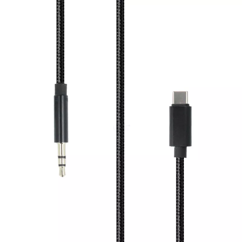 Cable de carga rápida Tipo C a Jack 2m Cable de carga rápida Tipo C a Jack 2m